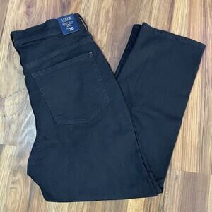 NWT J.Crew Women’s 30 Essential Straight Jean High Rise All Day Stretch Black